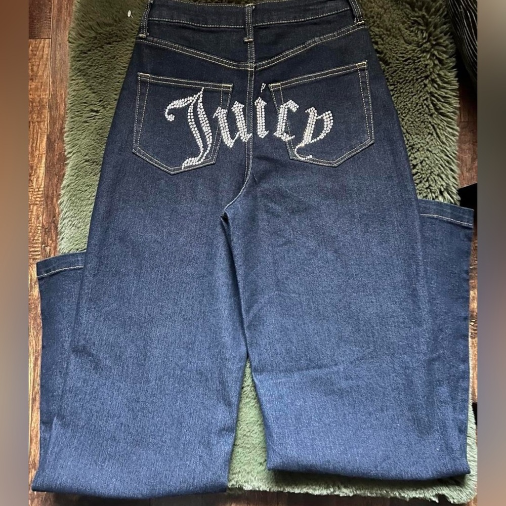 Juicy Couture High-waisted Wide Leg jeans